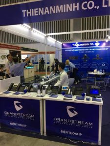 Triễn lãm sản phẩm Grandstream 16-18/8/2018 Tại Secutech Hồ Chí Minh