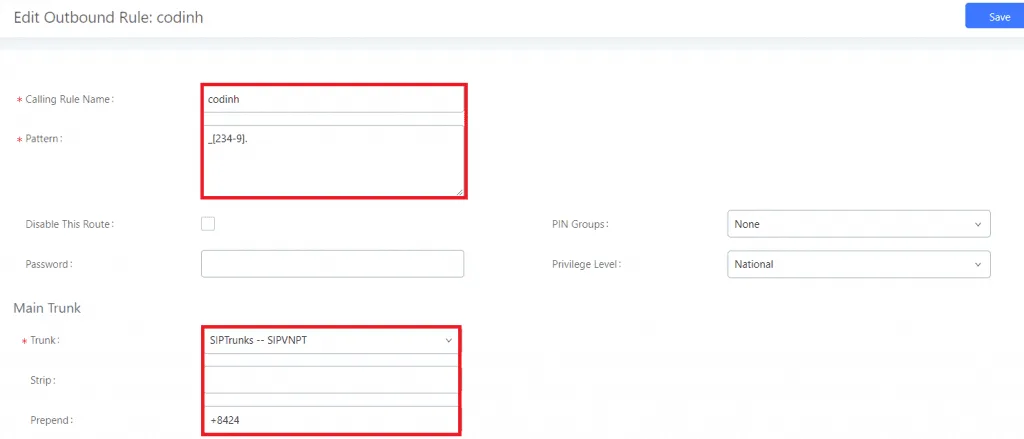 Video hướng dẫn cấu hình SIPTRUNK Vnpt, Viettel... với tổng đài IP Grandstream