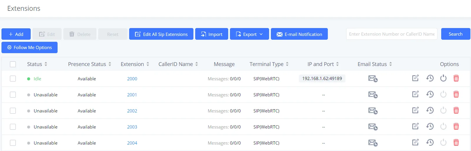 Video hướng dẫn kết nối 2 tổng đài IP Grandstream 14 Video hướng dẫn kết nối 2 tổng đài IP Grandstream
