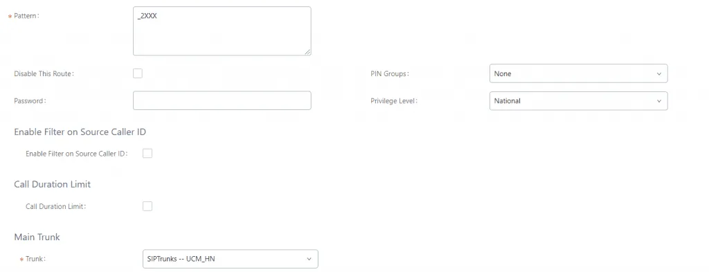 Video hướng dẫn kết nối 2 tổng đài IP Grandstream 19 Video hướng dẫn kết nối 2 tổng đài IP Grandstream