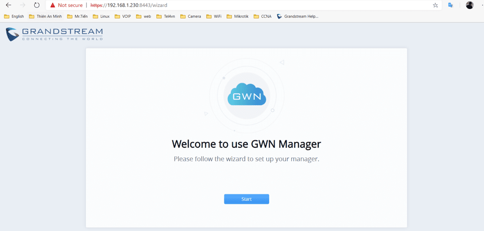 Hướng dẫn cài đặt phần mềm quản lý thiết bị wifi GWN Manager