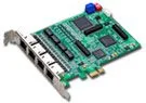 Card 4 luồng E1 chuẩn ISDN dùng cho các tổng đài IP Asterisk khe cắm PCIe 1 Card 4 luồng E1 chuẩn ISDN dùng cho các tổng đài IP Asterisk khe cắm PCIe