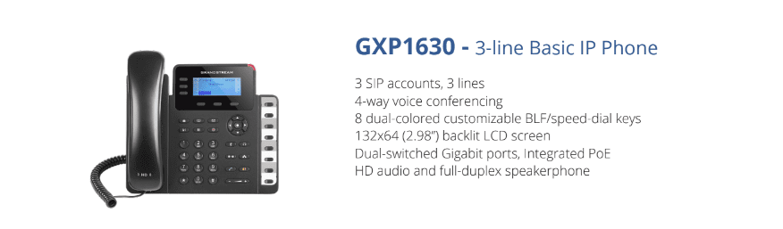 Điện Thoại IP Grandstream GXP1630