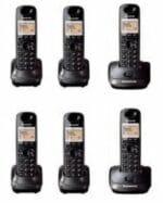 Điện thoại kéo dài Panasonic KX-TG2512-6 (6 tay con không dây)