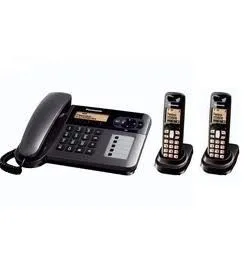 Điện thoại kéo dài Panasonic KX-TG6451, 3 máy con  (Mất điện vẫn dùng được)
