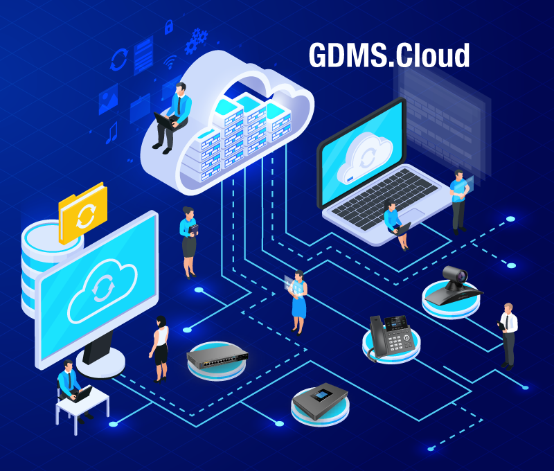 Hỗ trợ kết nối quản lý từ xa với GDMS Cloud
