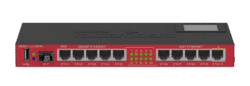 Router Mikrotik RB2011UiAS-IN - 1 SFP, 10 Cổng mạng (5Giga, 5 thường) - 120 user