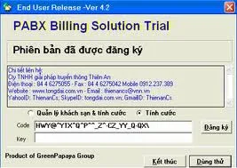 TG - Phần mềm tính cước tổng đài LG LDK1248