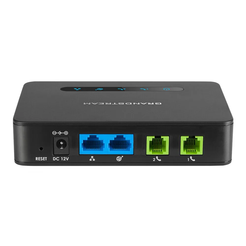 Thiết bị ATA 2 cổng máy lẻ Analog HT812 4 Thiết bị ATA 2 cổng máy lẻ Analog HT812