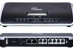 Tổng đài IP Grandstream UCM6202 - 2 đường bưu điện - 500 máy lẻ IP SIP, Hỗ trợ Voice, Fax, Video, Conference..