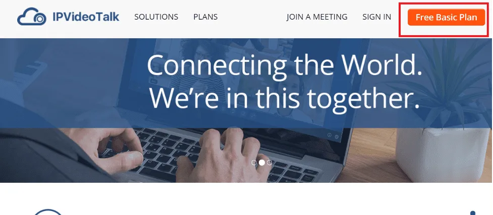 Chọn Free Basic Plan để tạo cuộc họp cho những người chưa có tài khoản.