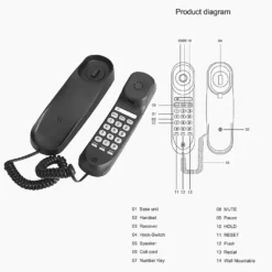 Điện thoại khách sạn TC-990